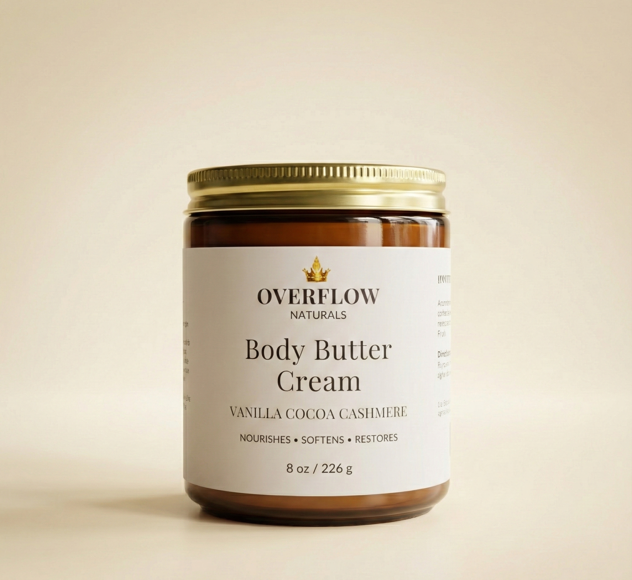 Vanilla Cocoa Cashmere Body Butter Cream