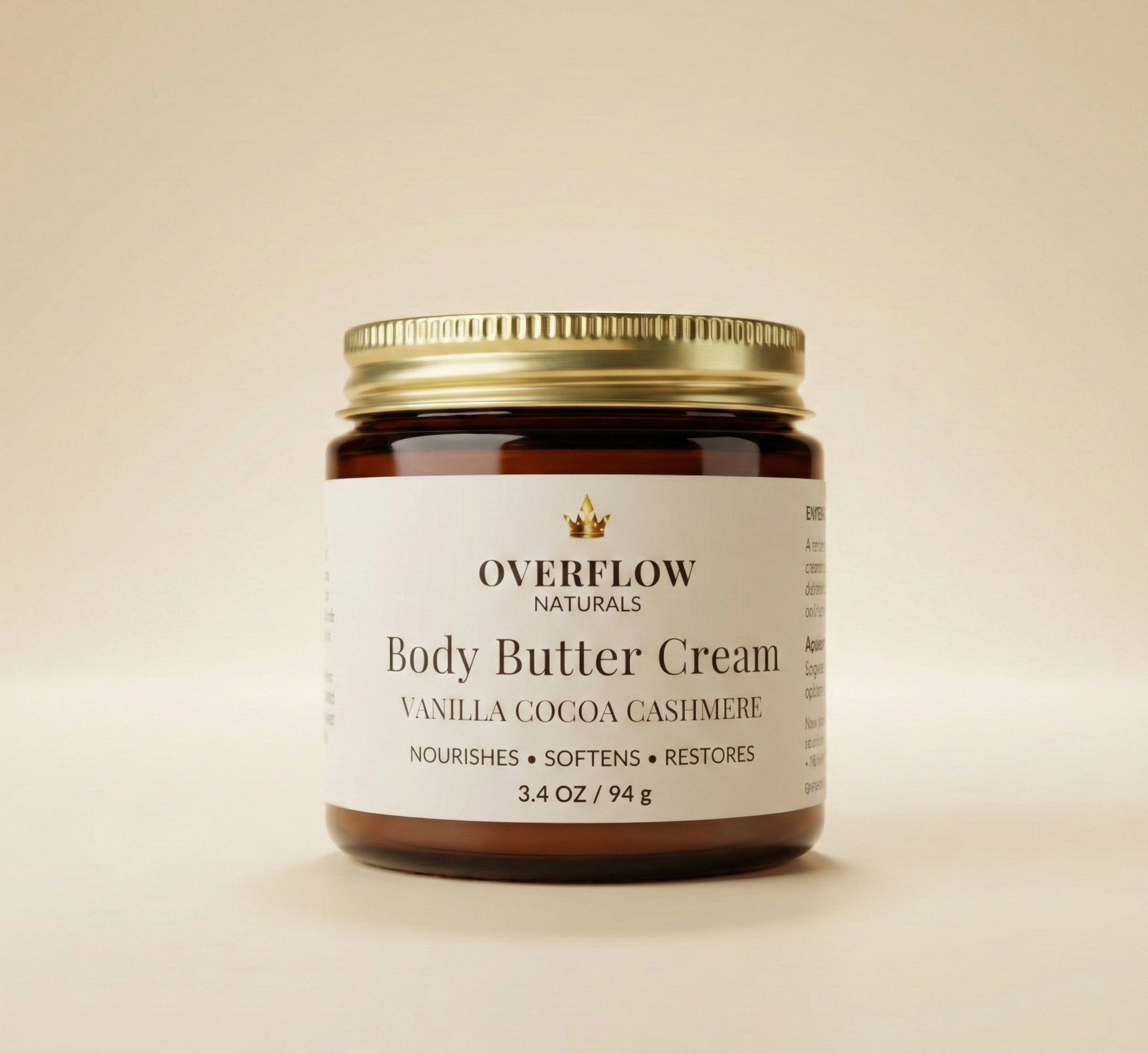 Vanilla Cocoa Cashmere Body Butter Cream