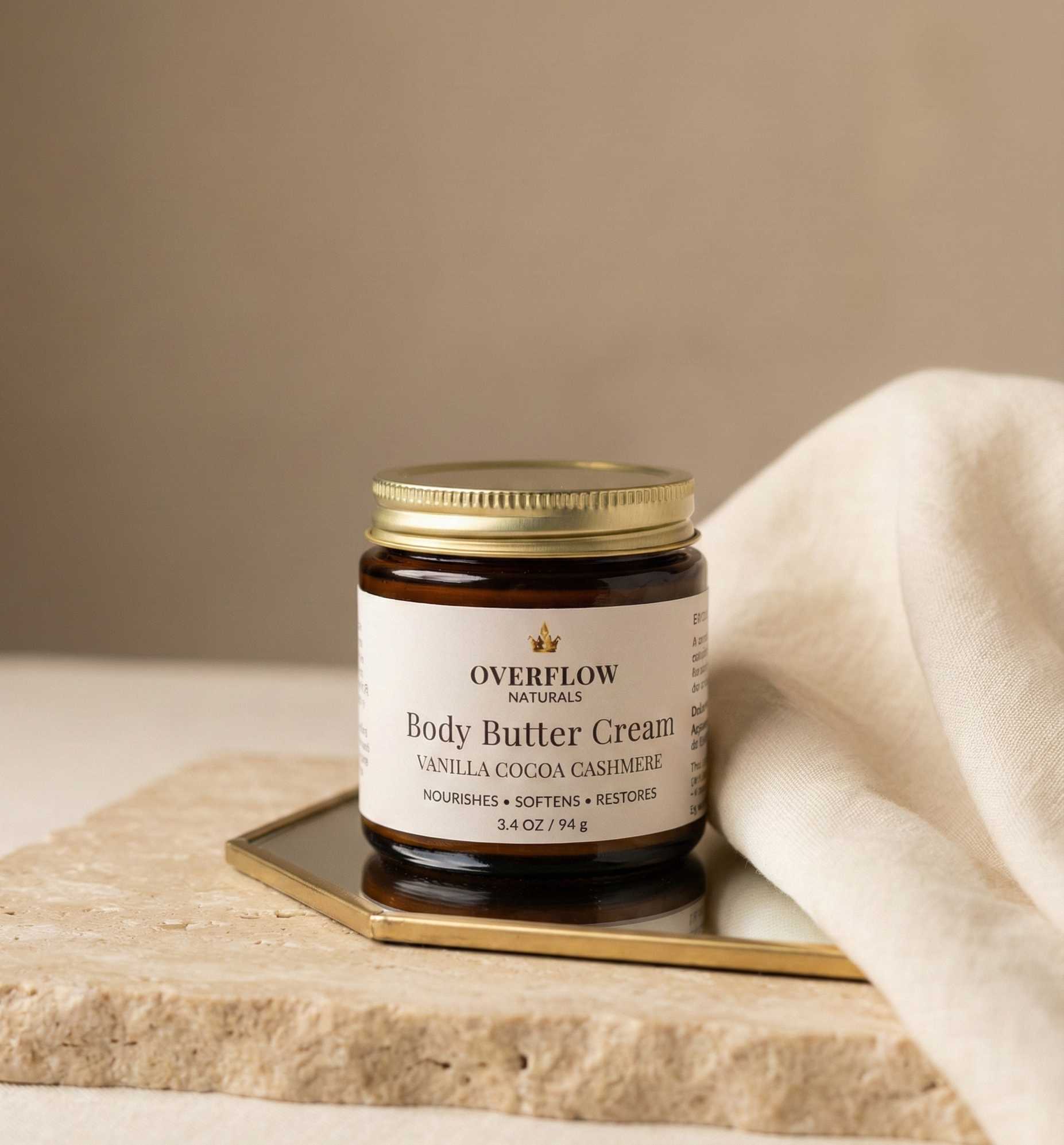 Vanilla Cocoa Cashmere Body Butter Cream